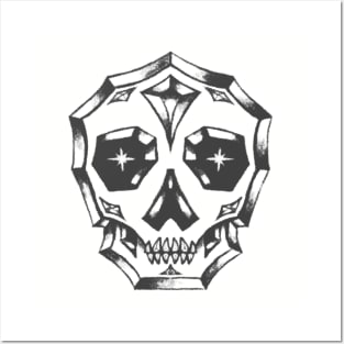 Diamond Skull Posters and Art